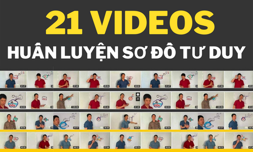 21 VIDEO HUẤN LUYỆN SƠ ĐỒ TƯ DUY